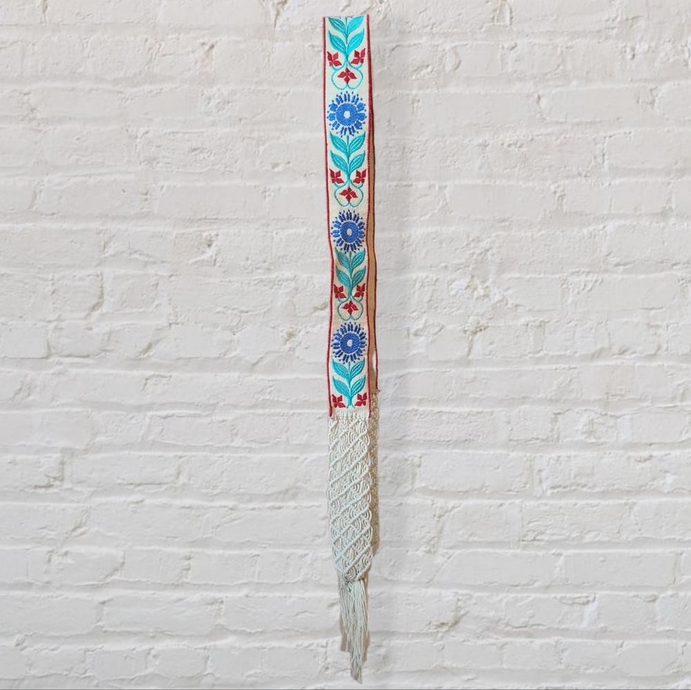 Vintage Embroidered Belt